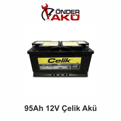 95Ah 12V Çelik Akü