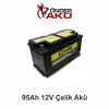95Ah 12V Çelik Akü - Görsel 3